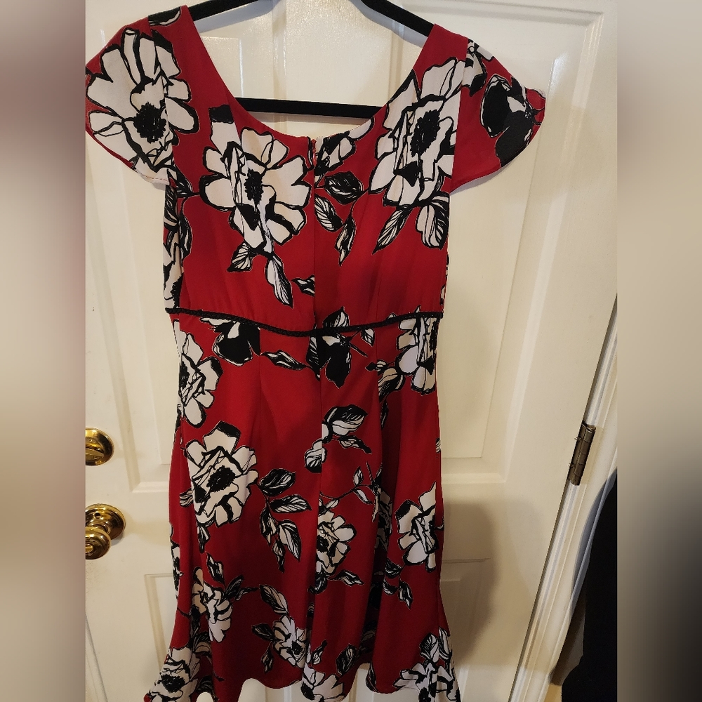 Red dress. Pretty. - Picture 2 of 2